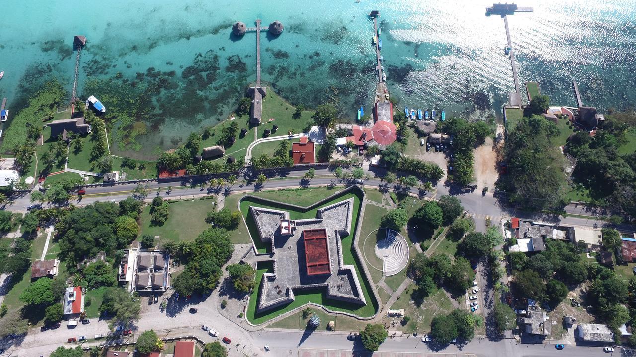 Hotel Villa Balu Bacalar Ngoại thất bức ảnh