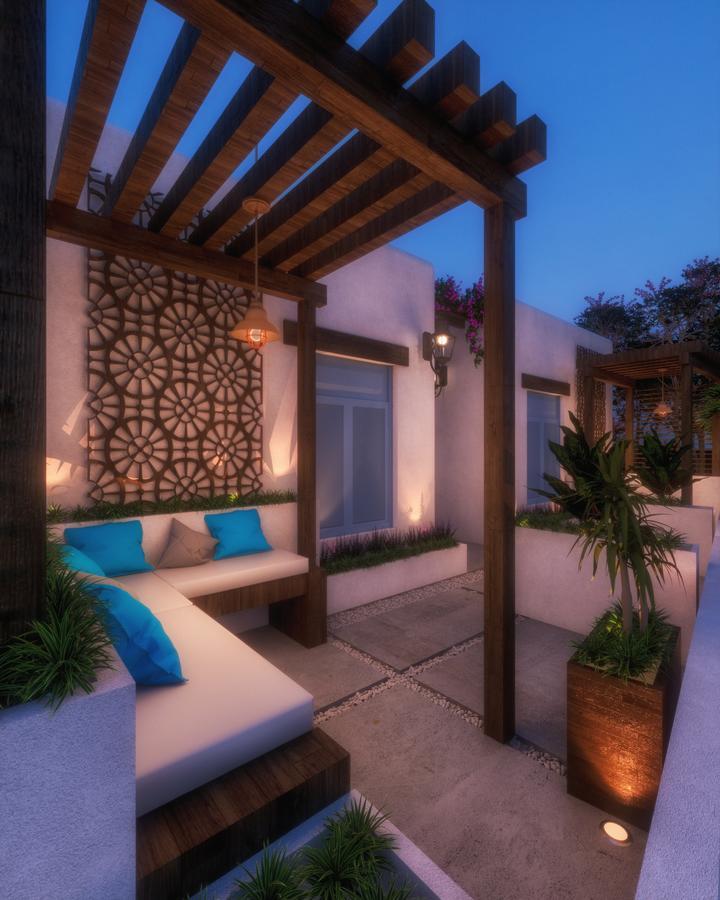 Hotel Villa Balu Bacalar Ngoại thất bức ảnh